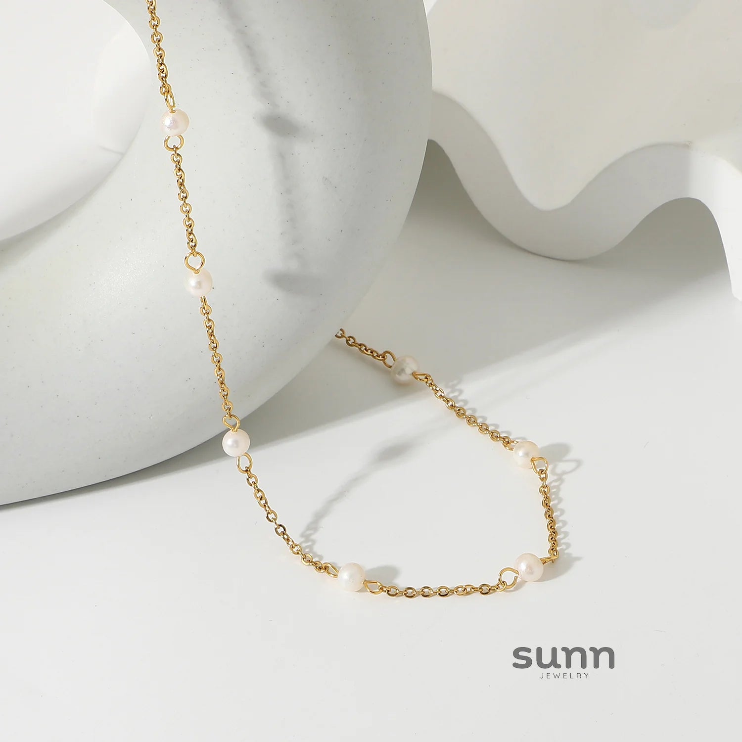Perry Layered Pearl Necklace