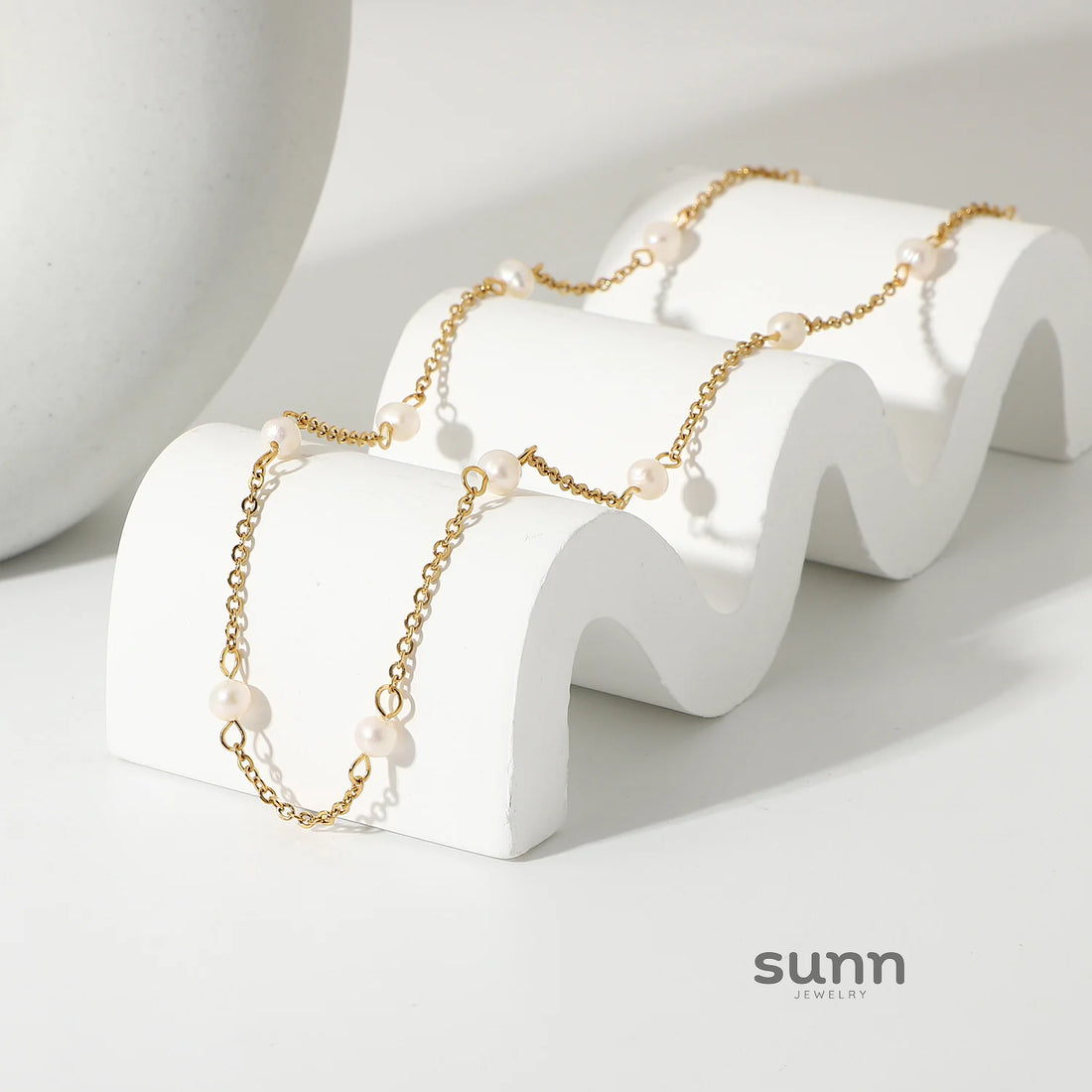 Perry Layered Pearl Necklace