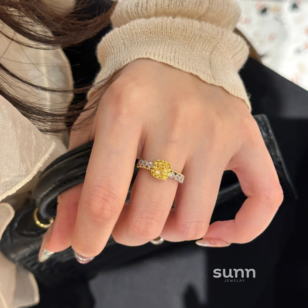 Perry Yellow Diamond Ring [BFM4IHYL]
