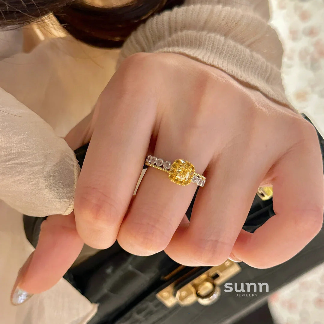 Perry Yellow Diamond Ring [0CFBTQMF]