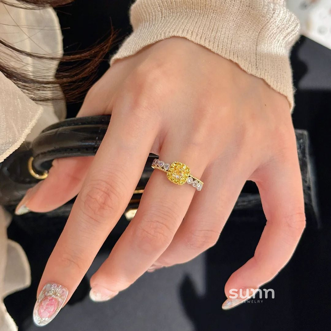 Perry Yellow Diamond Ring [50VCPPDX]