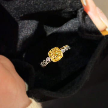 Perry Yellow Diamond Ring [ZJJGIR08]