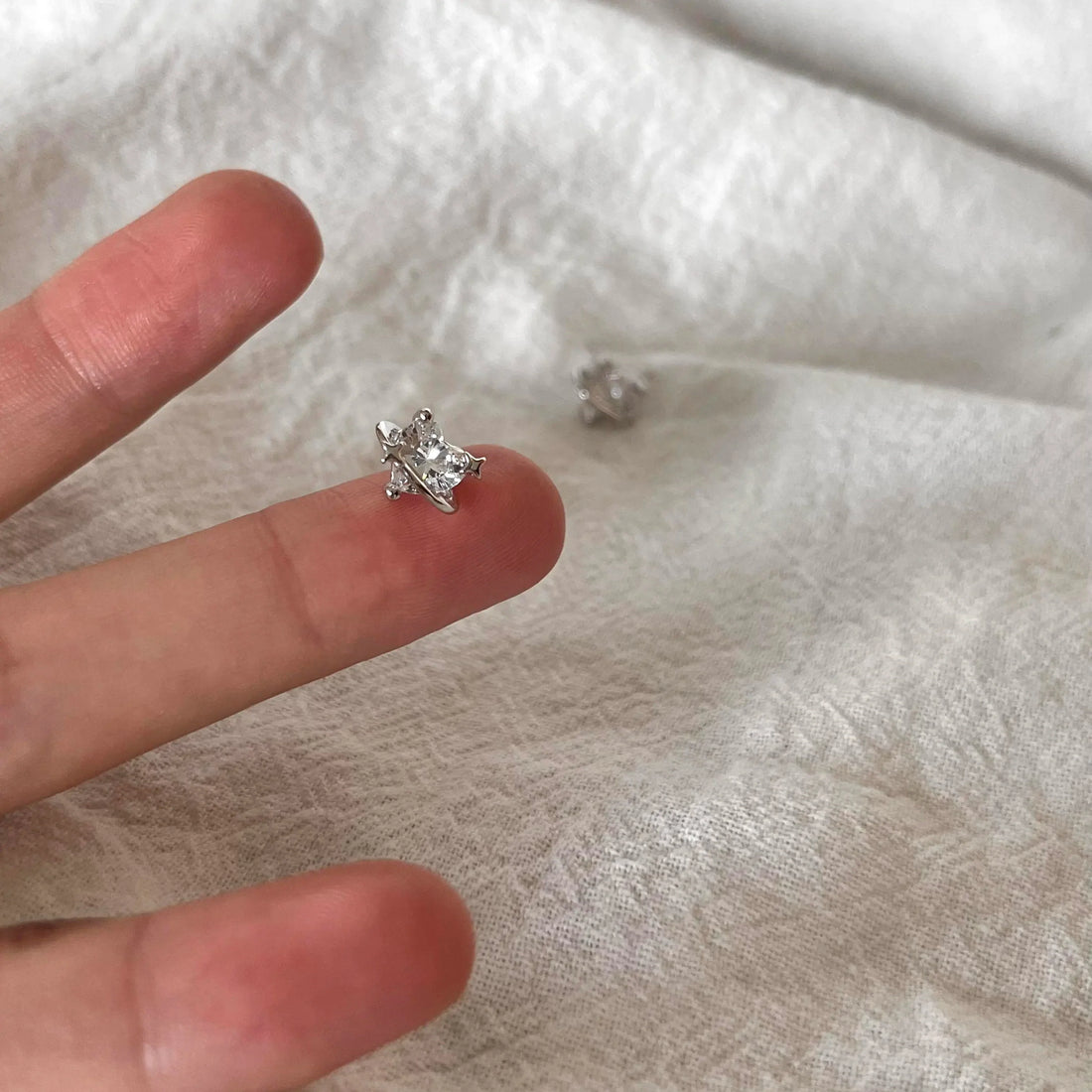 Persephone Shooting Star Stud Earrings