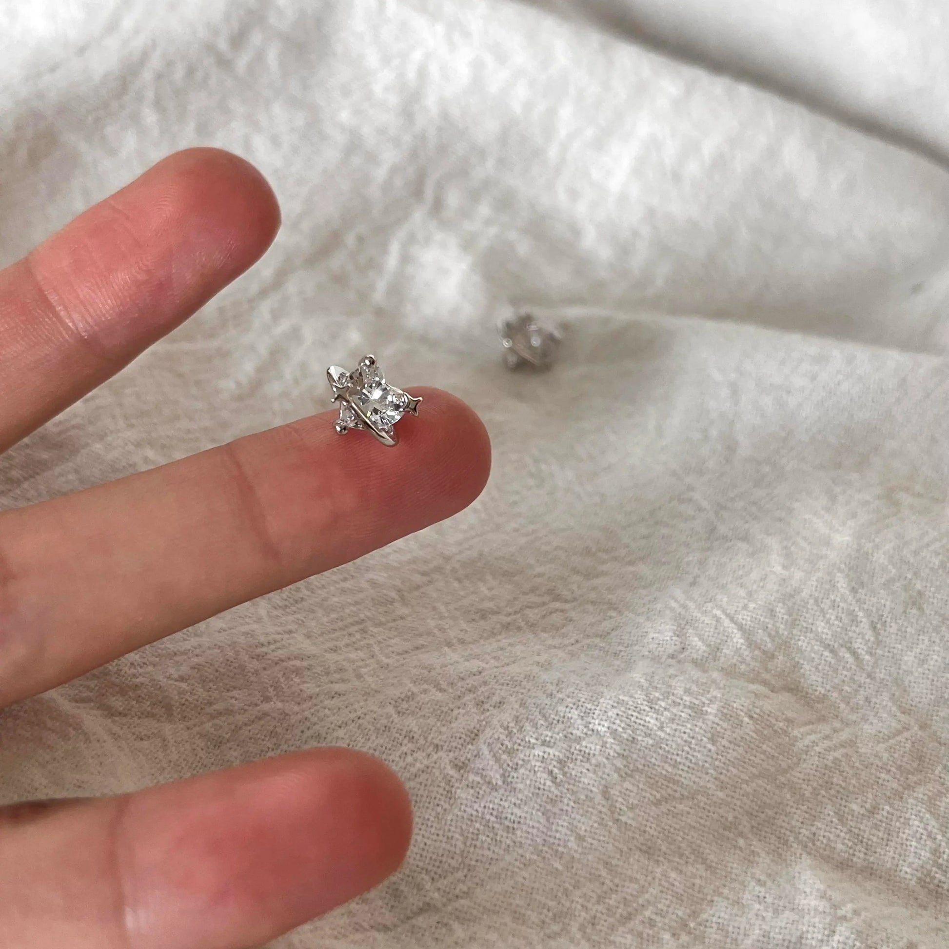 Persephone Shooting Star Stud Earrings
