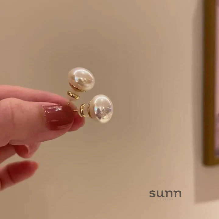 Philomena French Pearl Studs