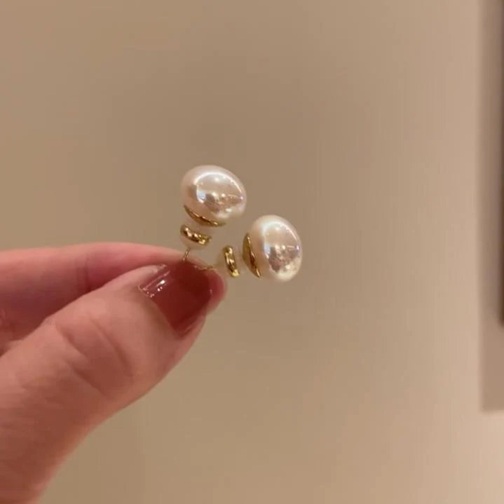 Philomena French Pearl Studs