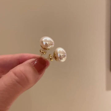 Philomena French Pearl Studs