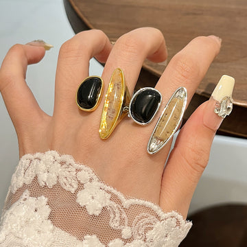 Phoenyx Faceted Crystal Ring [BUMS1VCV]