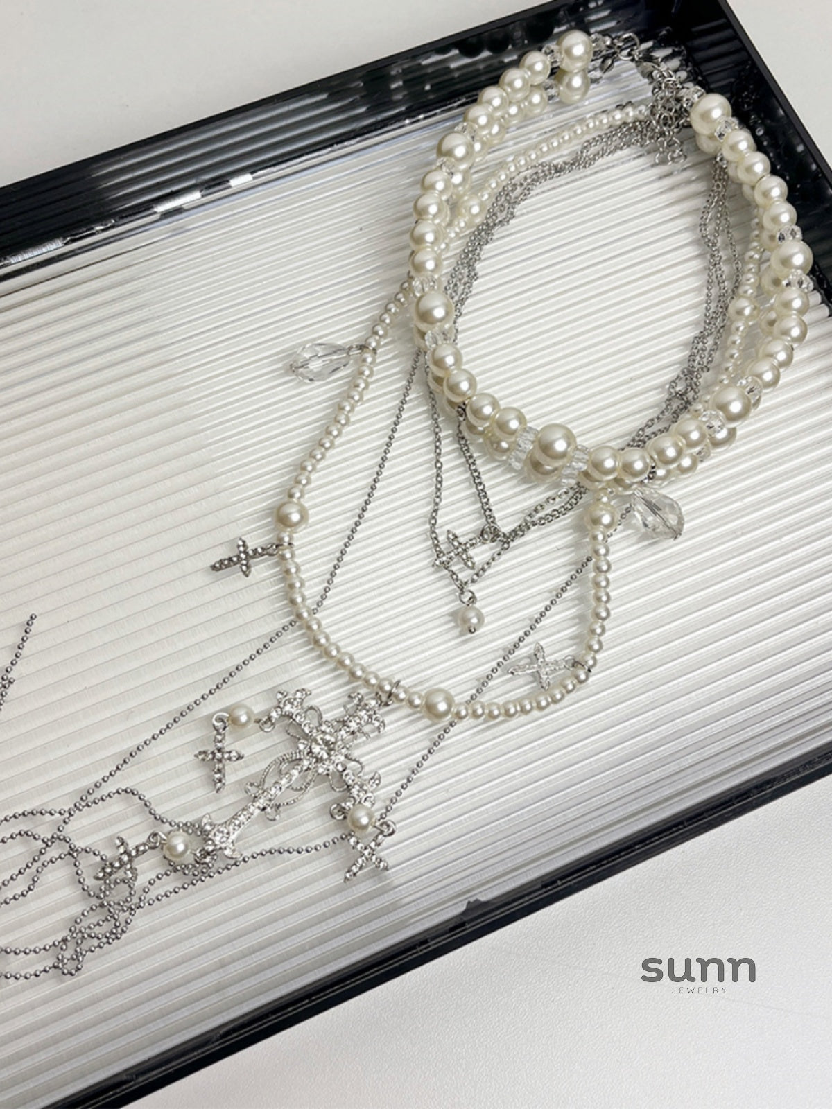 Pippa Layered Pearl Choker [RKGJ3CZD]