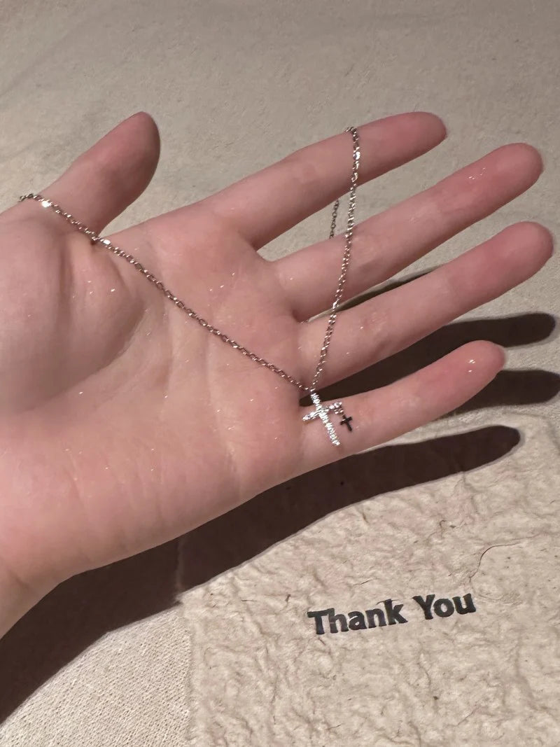 Prim Celestial Cross Necklace