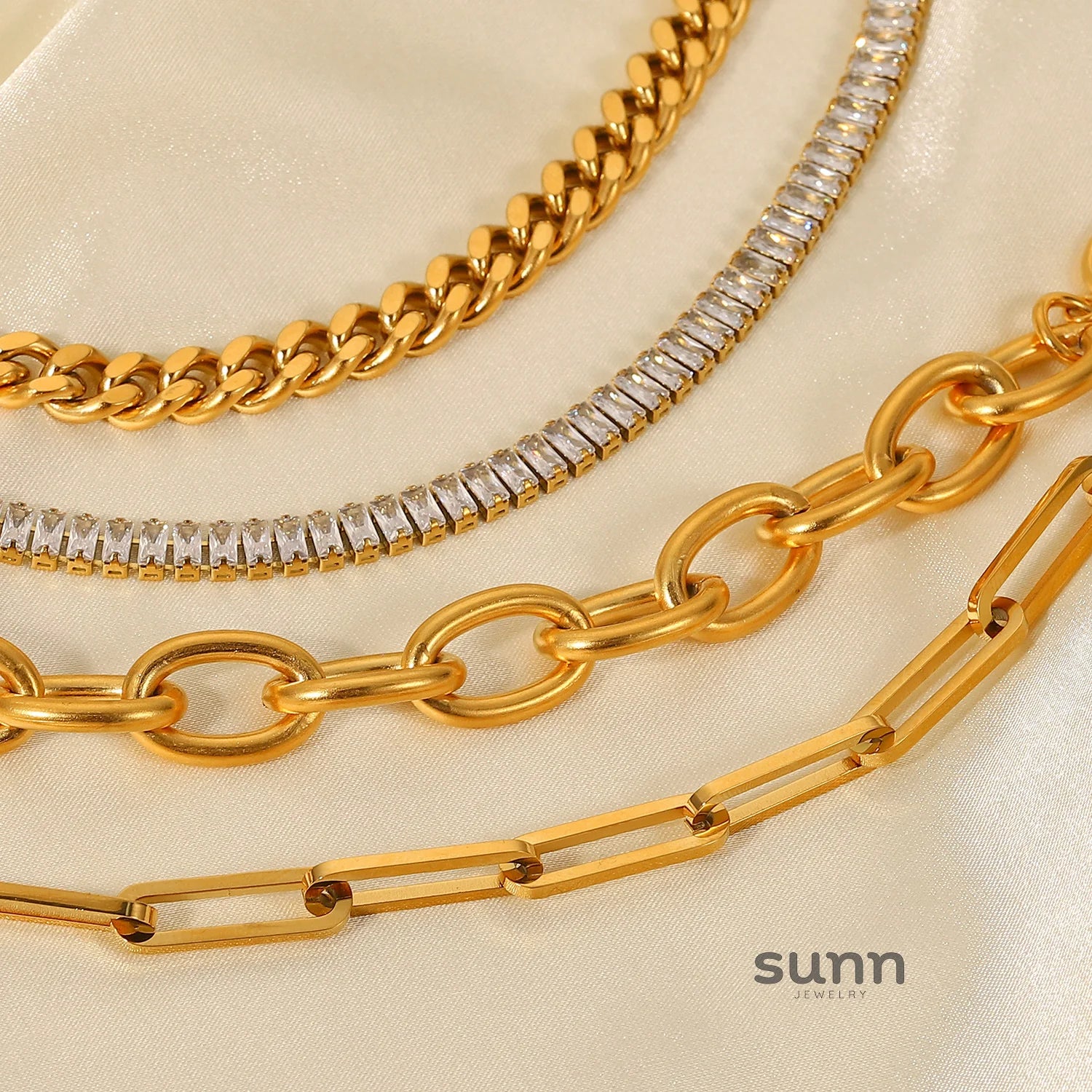 Prim Gold Cuban Link Bracelet