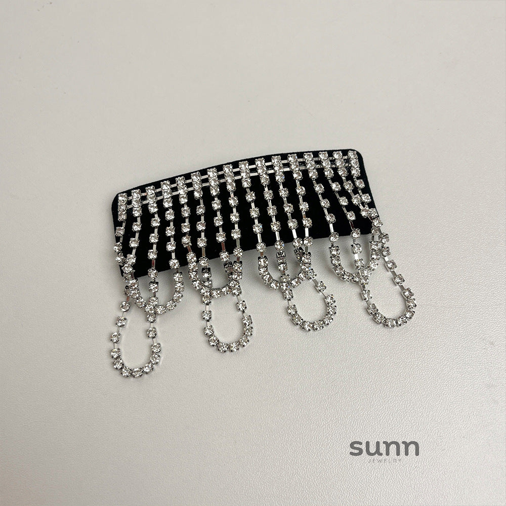 Priscilla Regal Embellished Hair Clip [UWPCXANU]