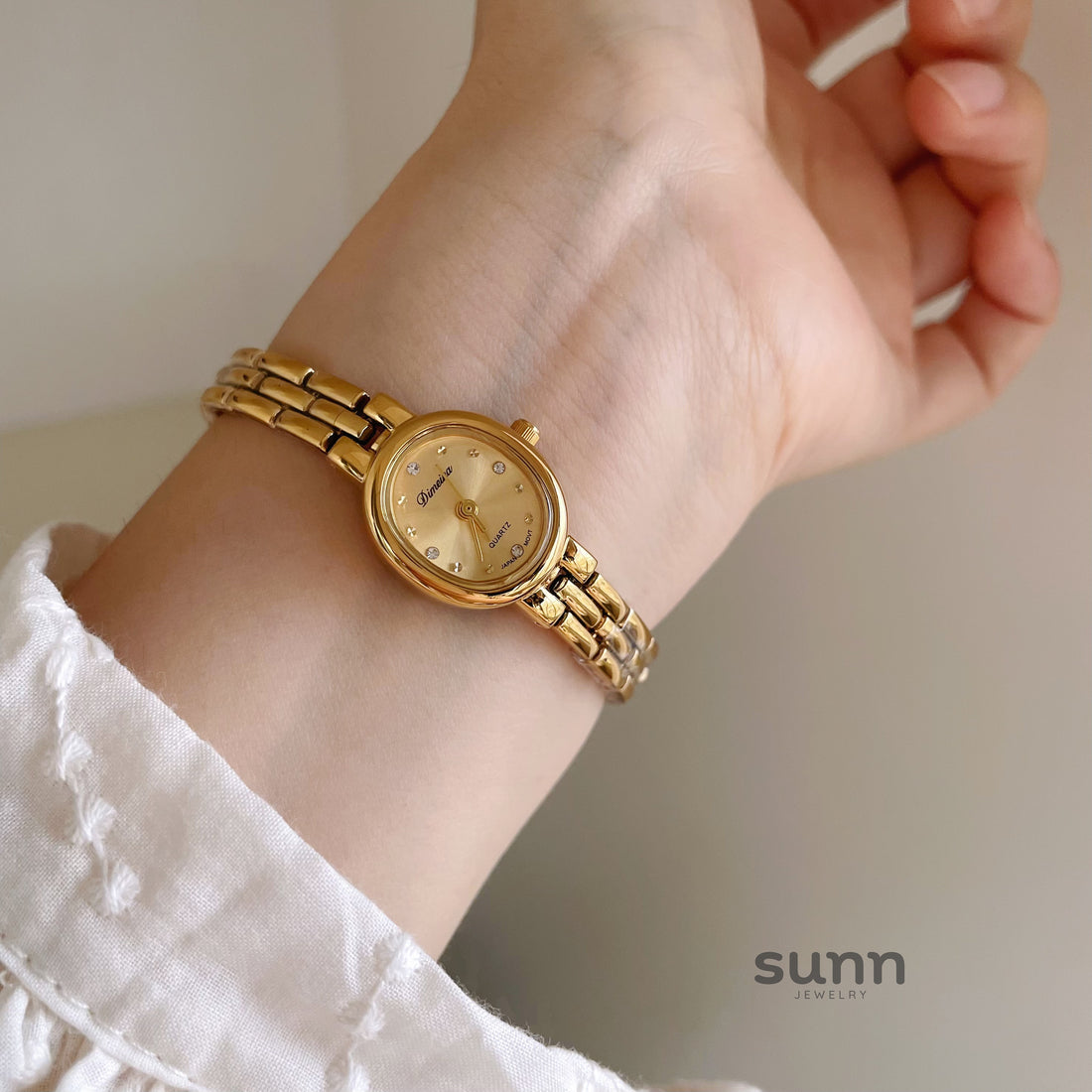 Queena Exquisite Oval Watch [GFPR5G1S]