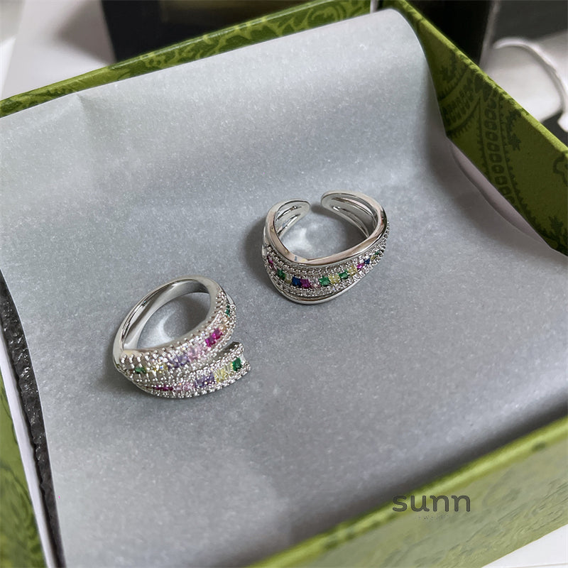 Quincy Rainbow Zircon Ring [XJ6BGL71]