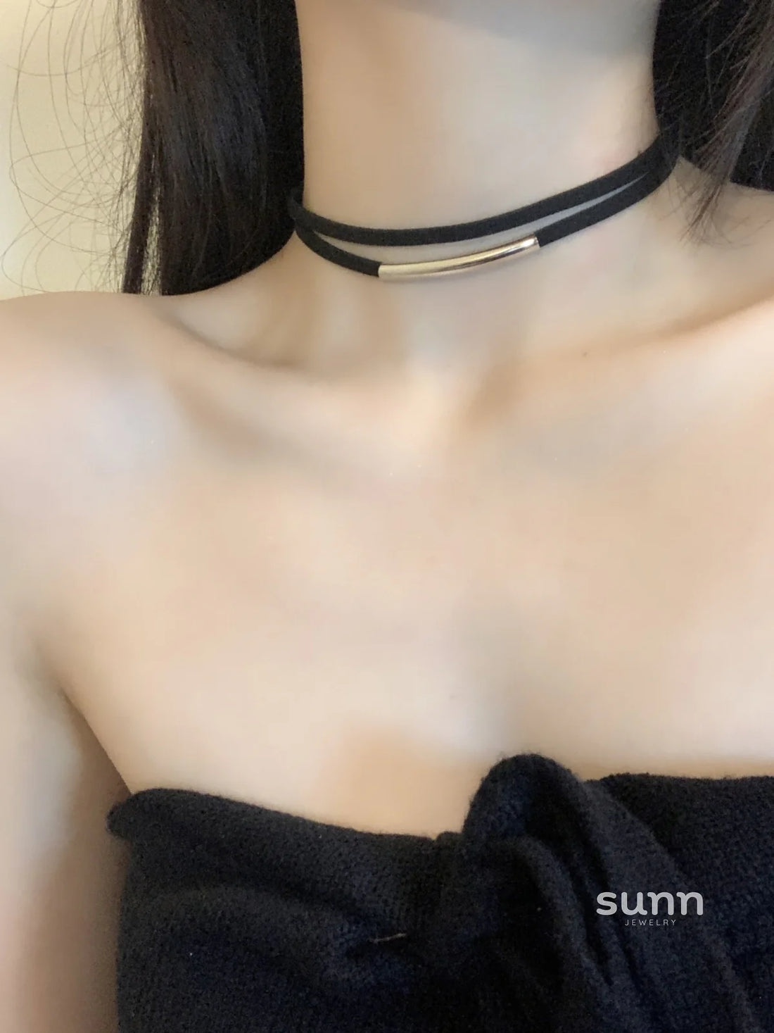 Quinley Leather O-Ring Choker
