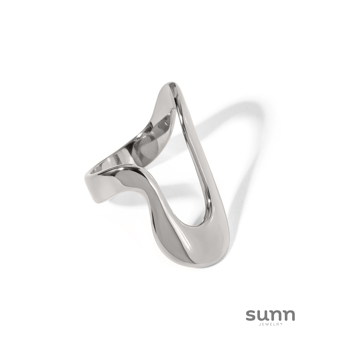 Rachael Sculpted Asymmetric Ring [NOQ9BGMG]