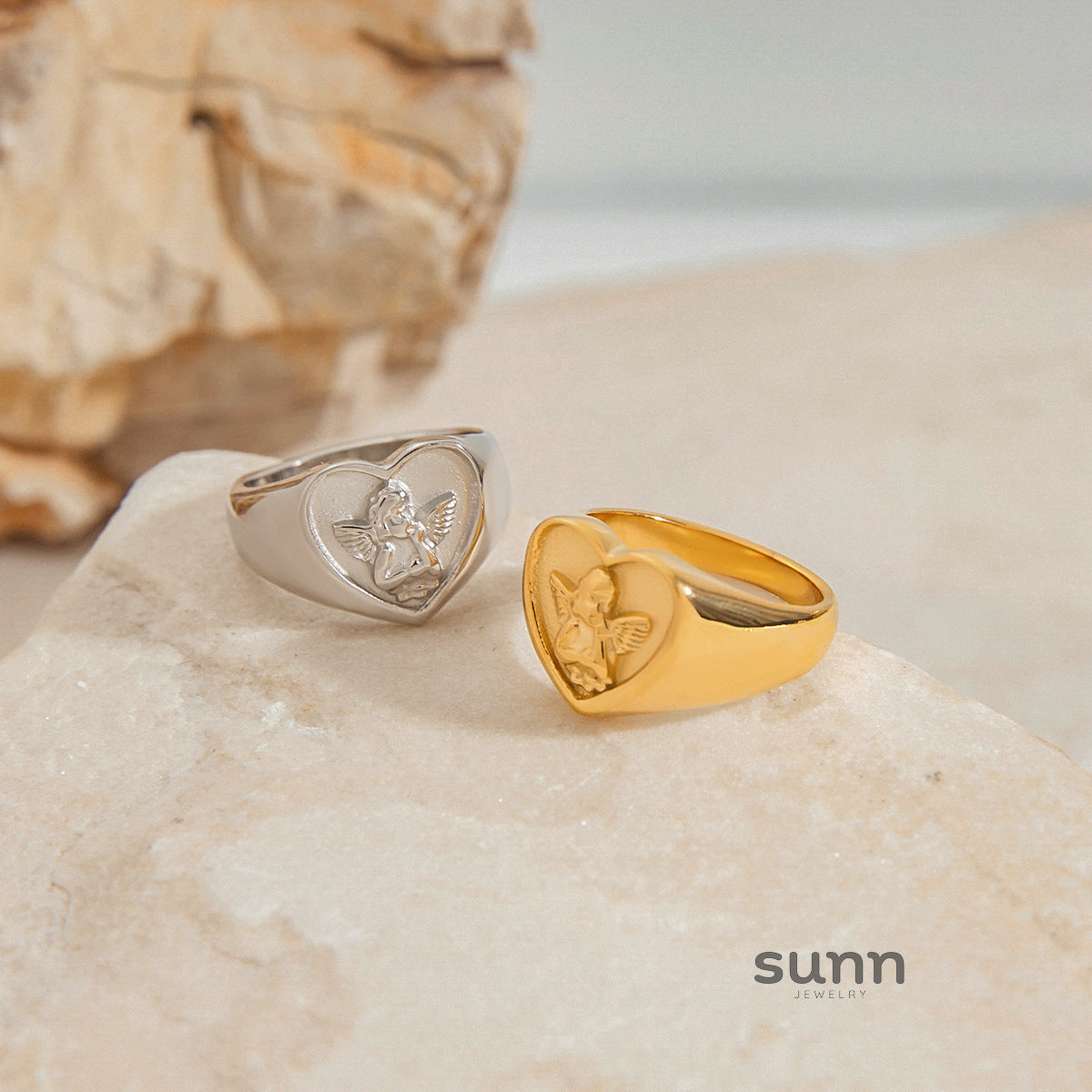 Rachael Sleek Titanium Ring [BNJ4JHZ4]