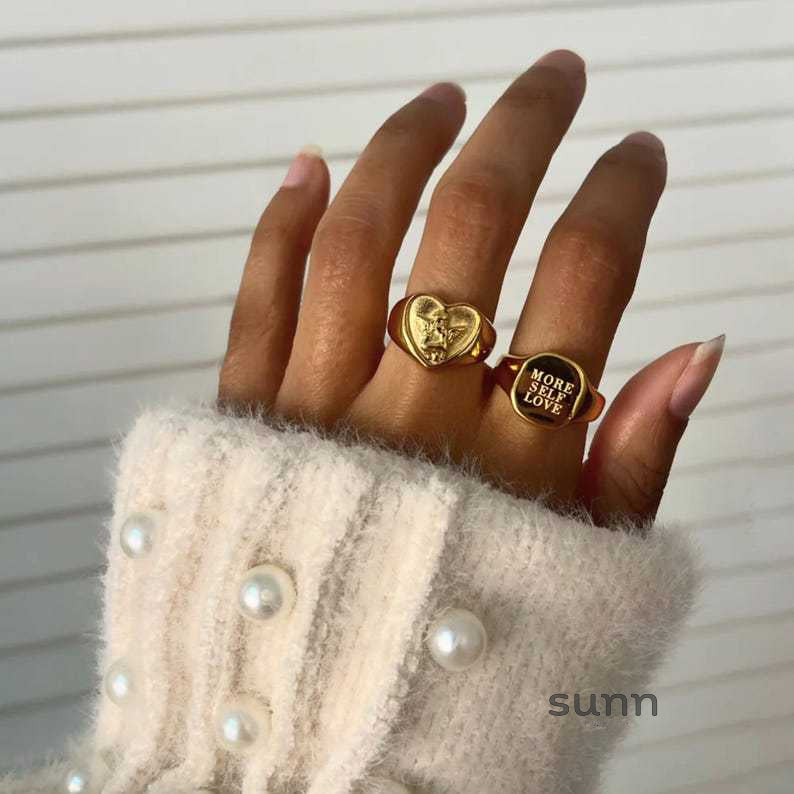 Rachael Sleek Titanium Ring [CLXYO2ZC]