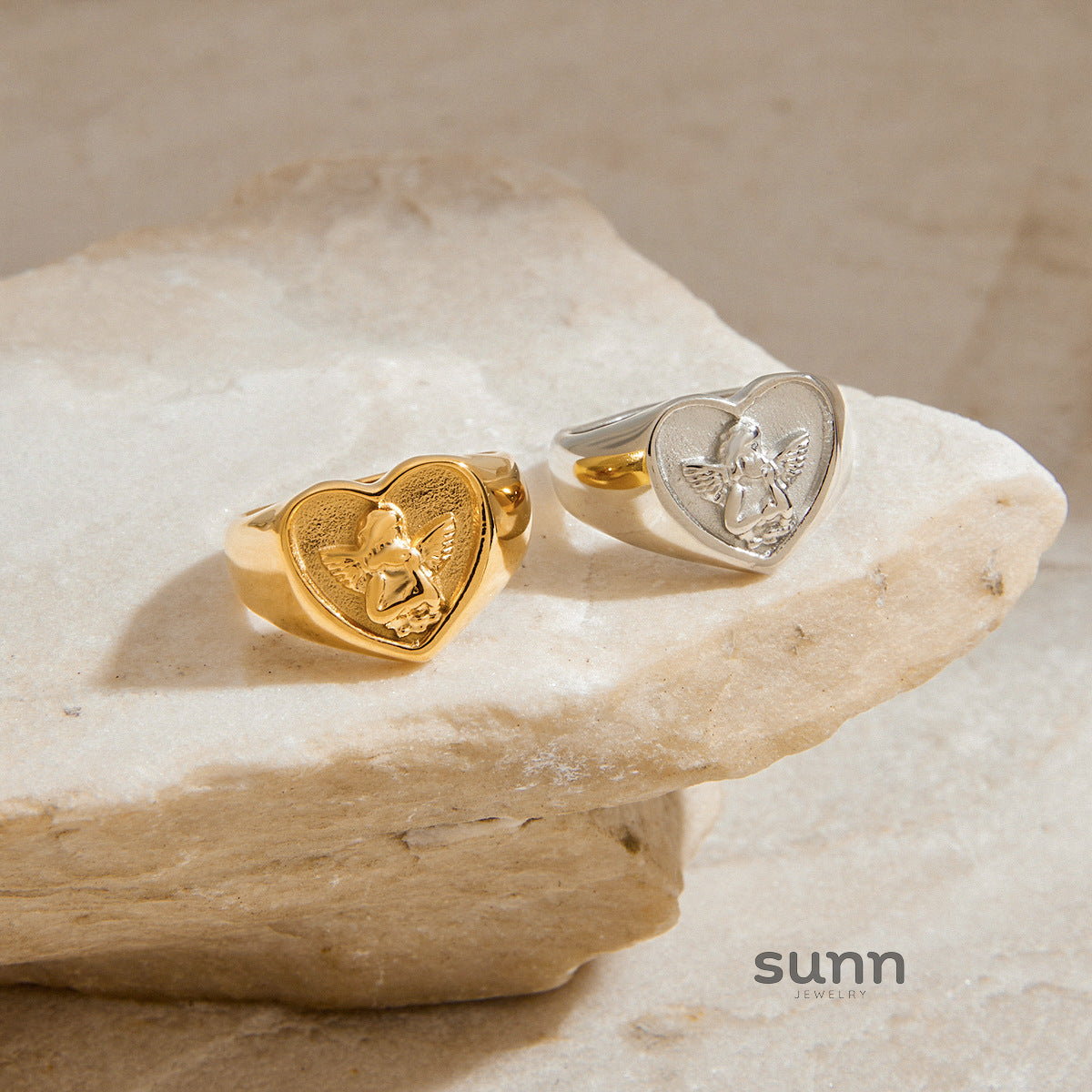 Rachael Sleek Titanium Ring [9U61WBR8]
