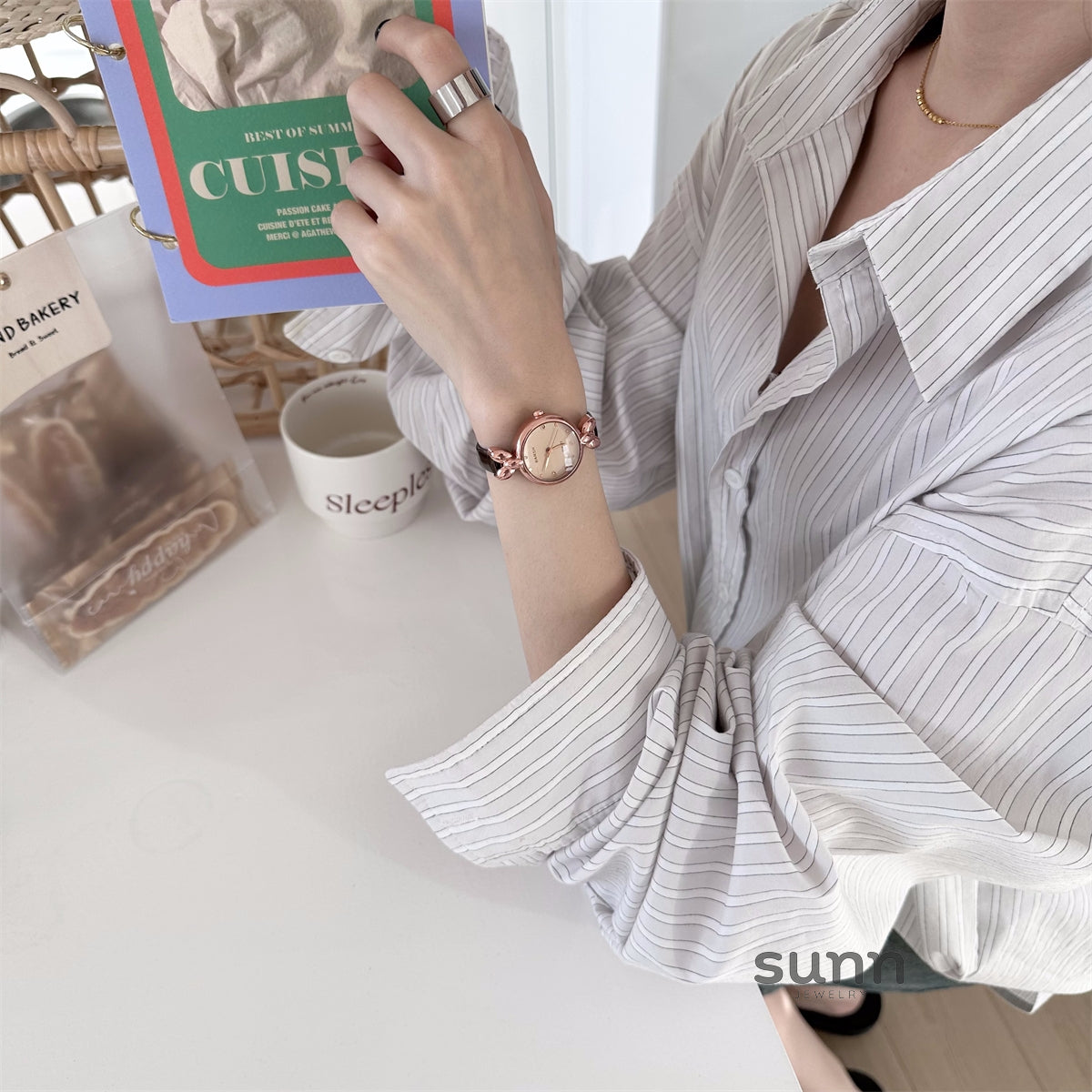 Rachell Delicate Strap Watch [V29OFJMZ]
