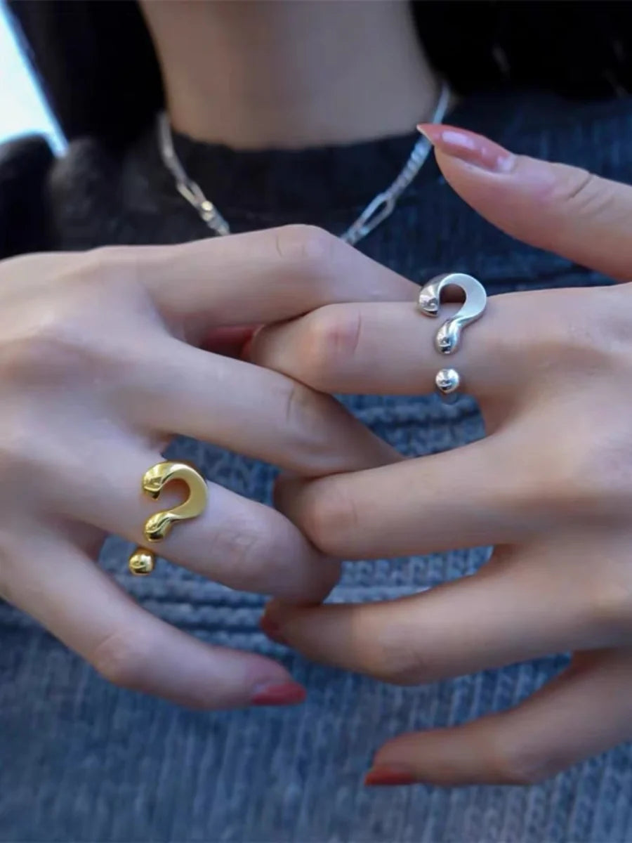 Rae Symbol Open Ring