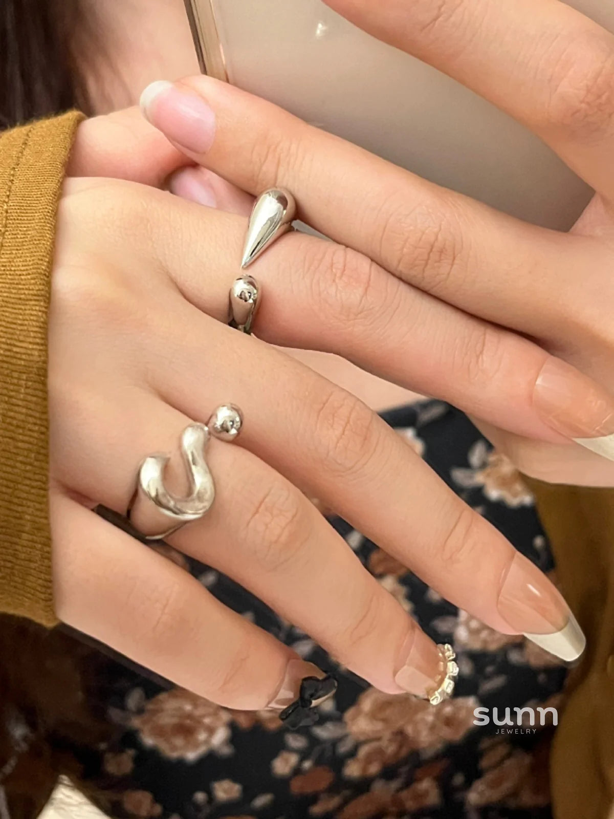 Rae Symbol Open Ring