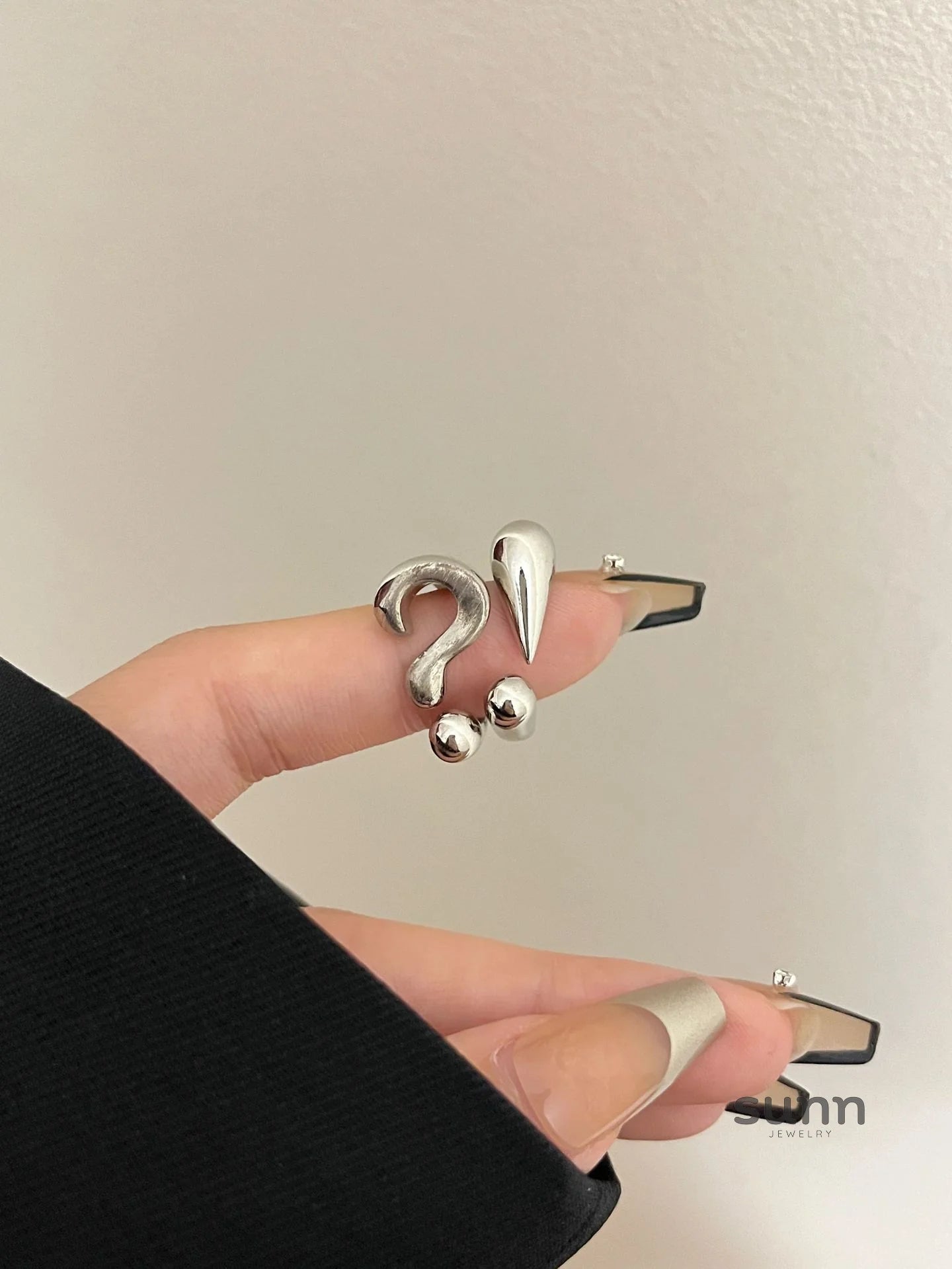 Rae Symbol Open Ring