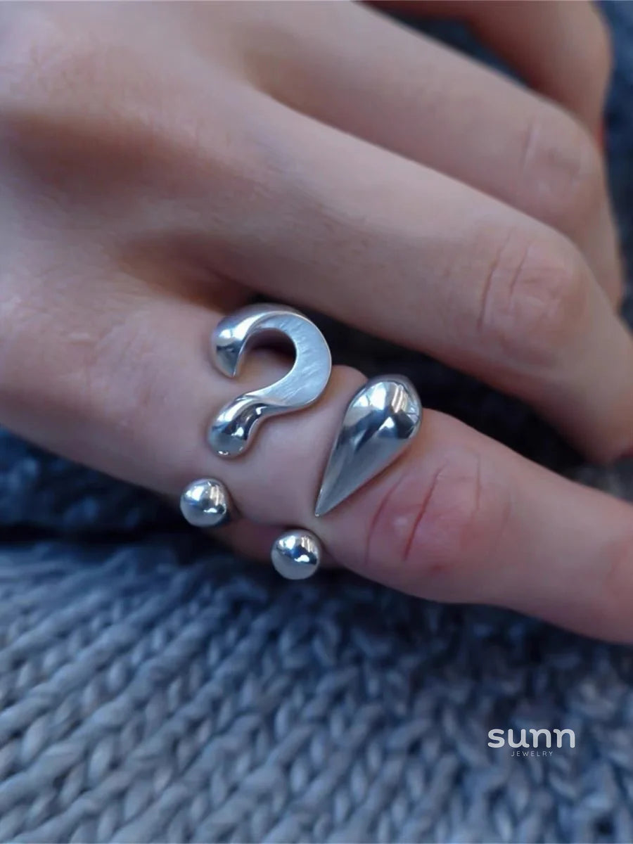 Rae Symbol Open Ring