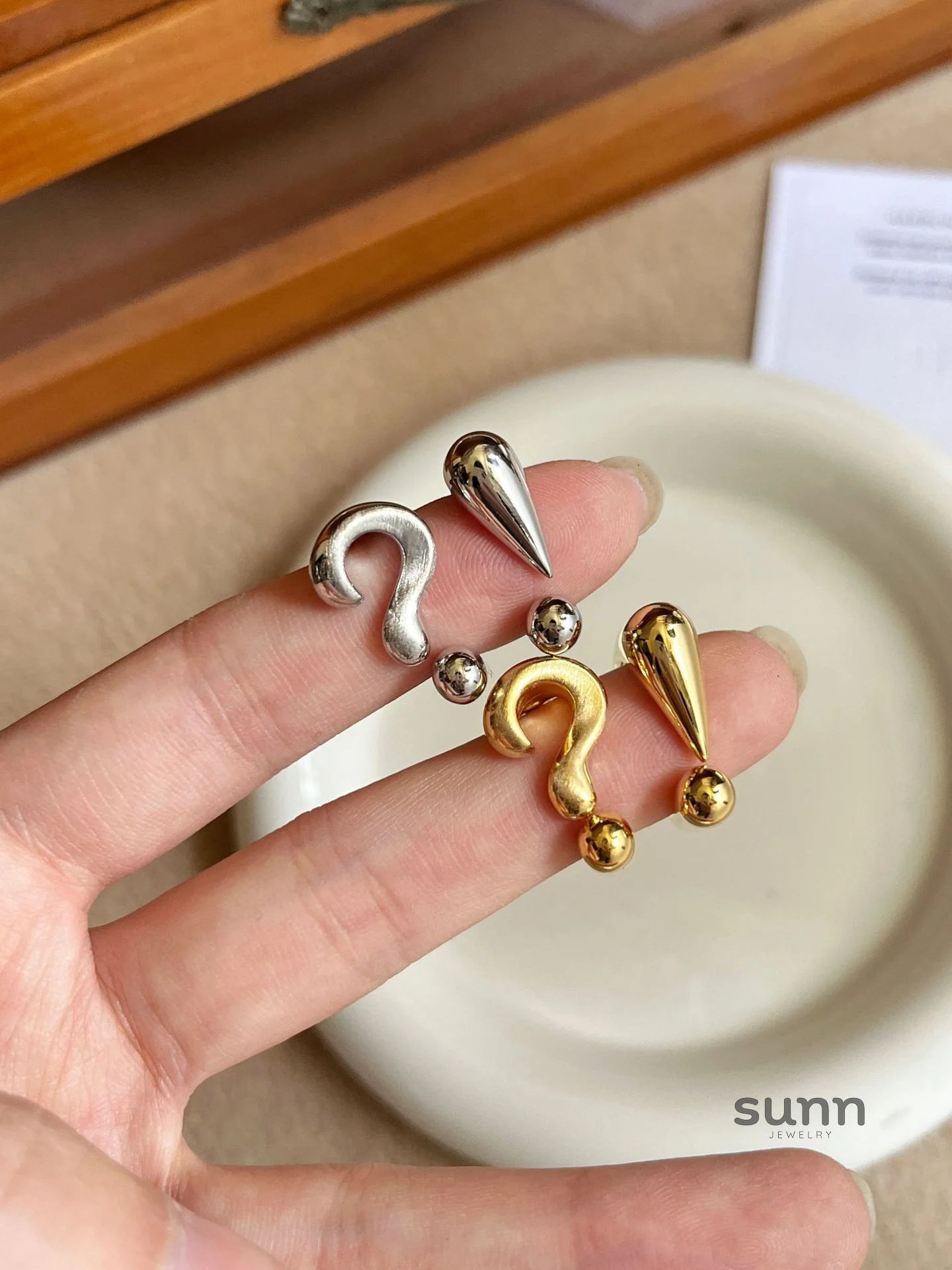 Rae Symbol Open Ring