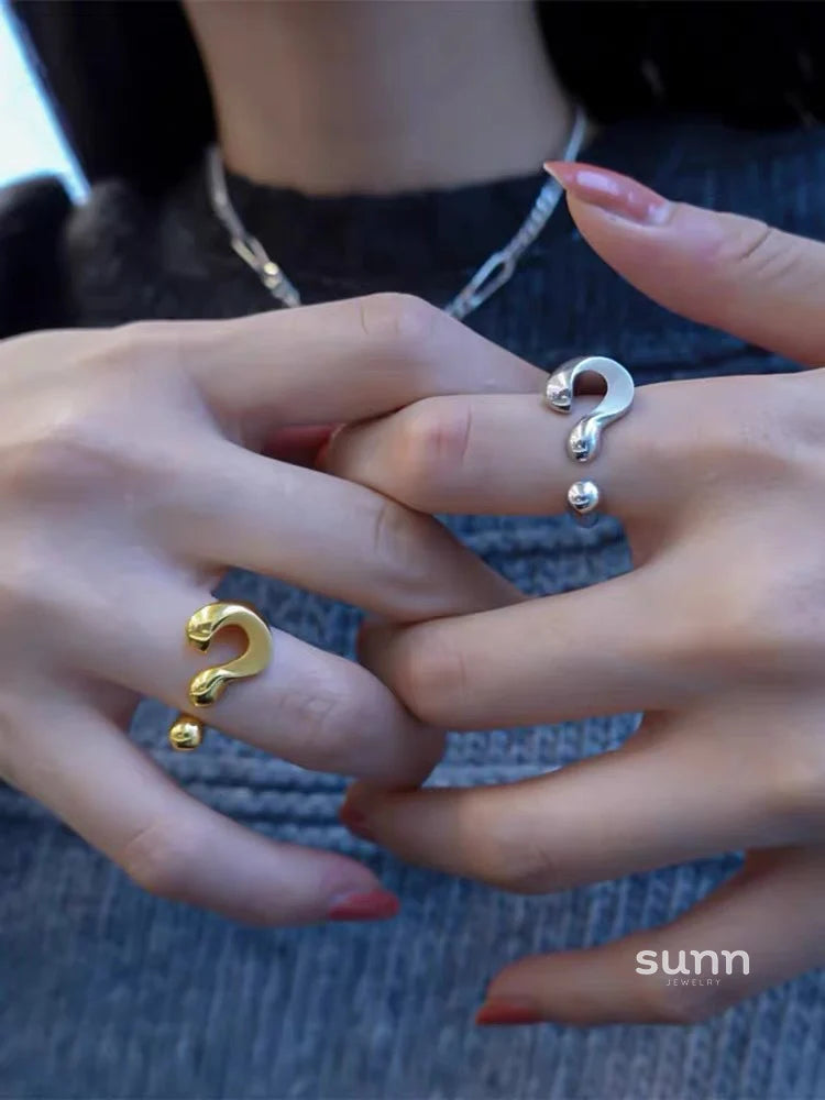 Rae Symbol Open Ring