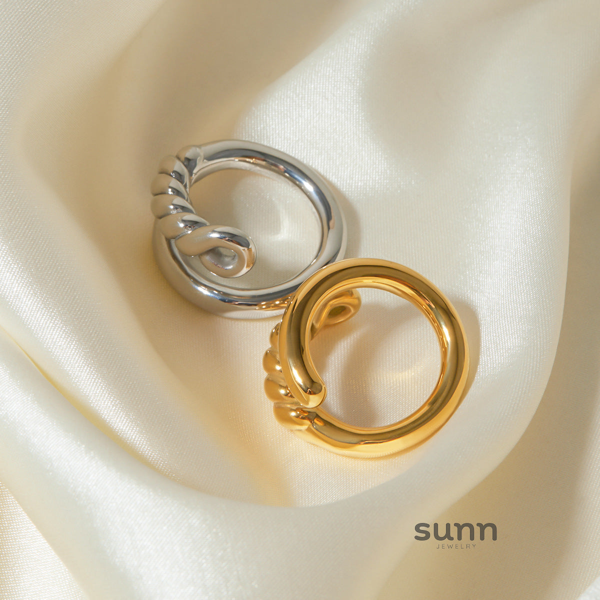 Raegan Knotted Open Ring [SIRYCYJP]