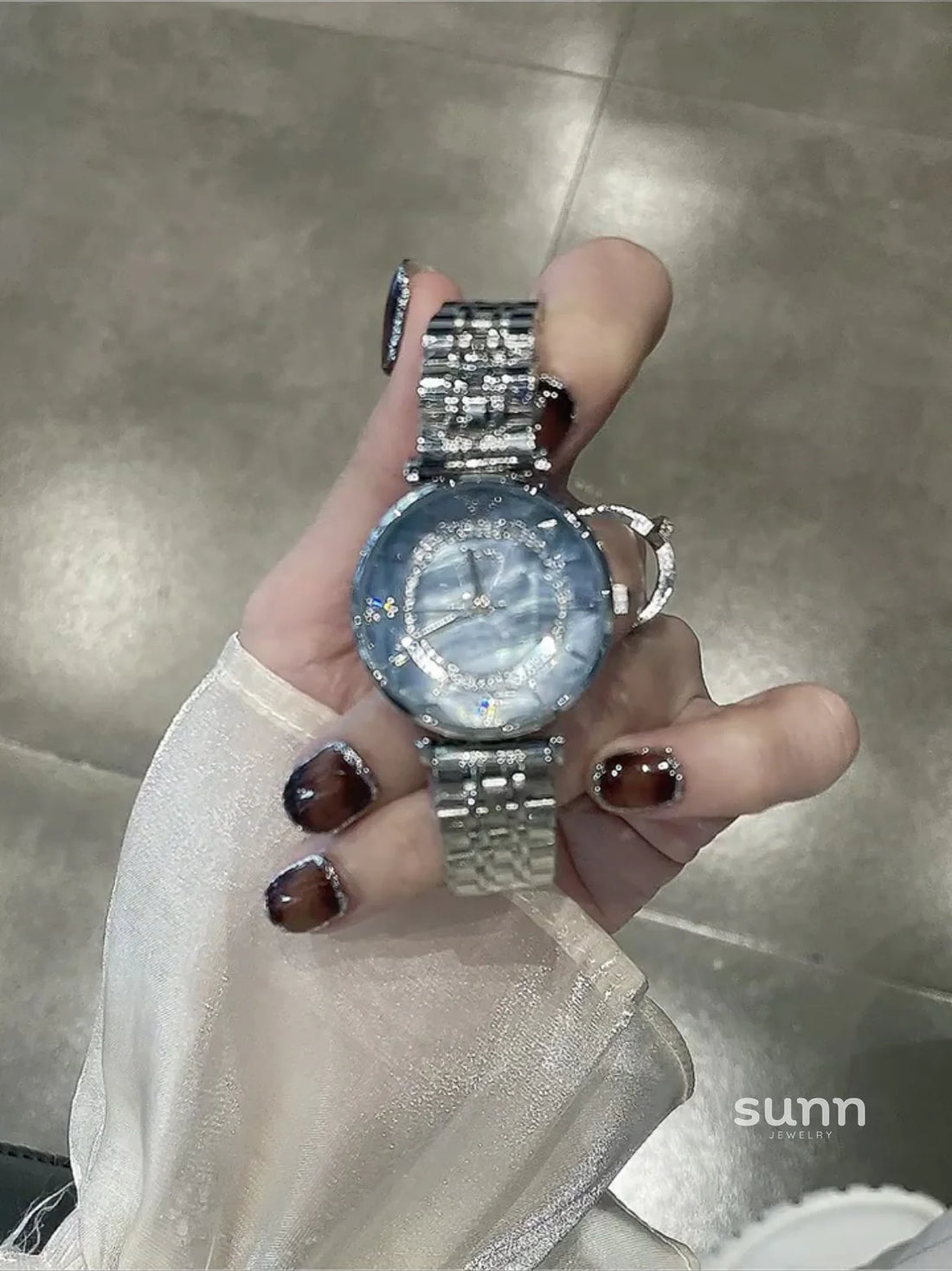 Raegen Crystal Wrist Watch
