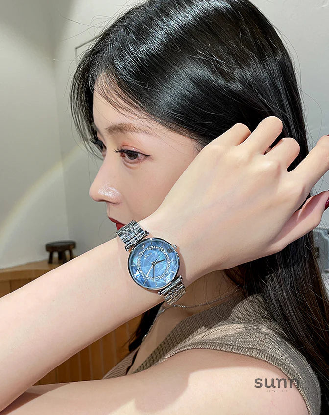 Raegen Crystal Wrist Watch