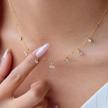 Raena Cherry Pendant Necklace [B6DATJT0]