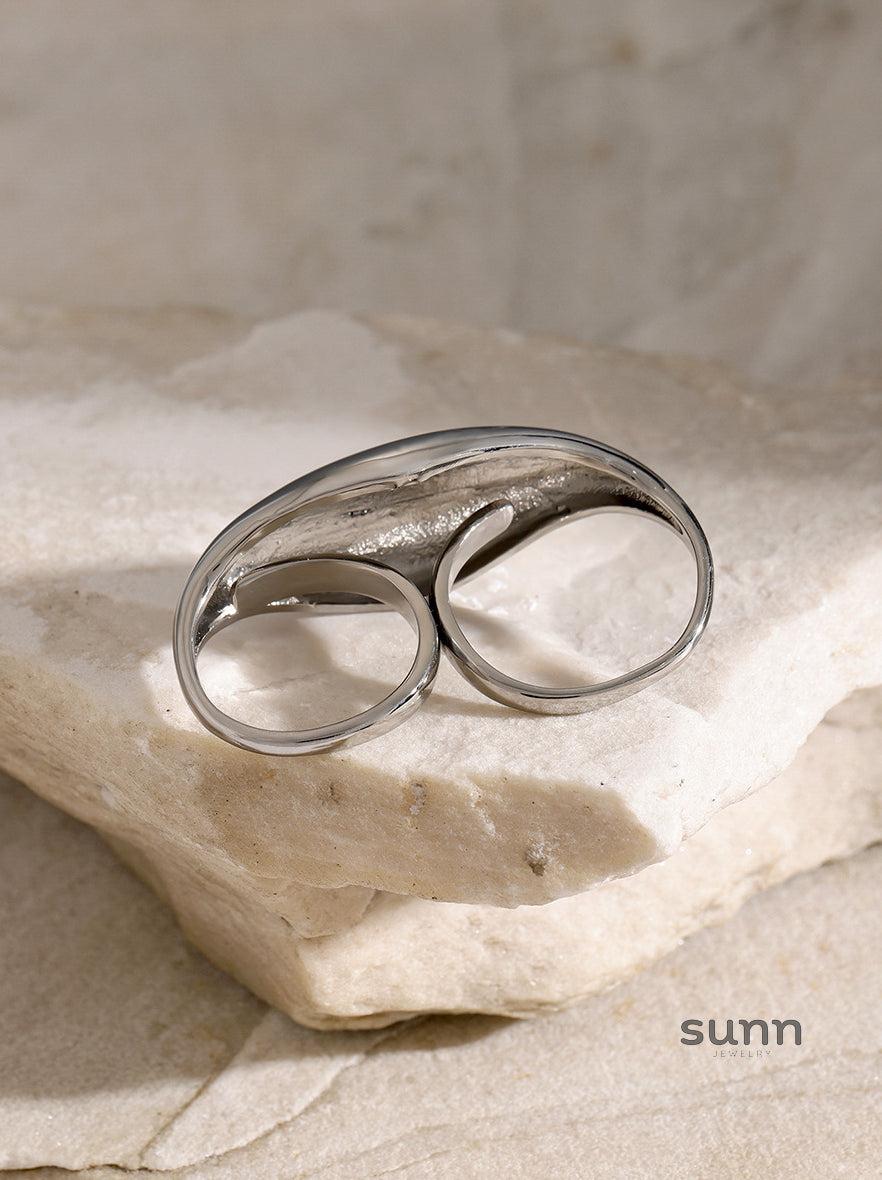 Rafaella Chunky Statement Ring [D6C1Q0EZ]