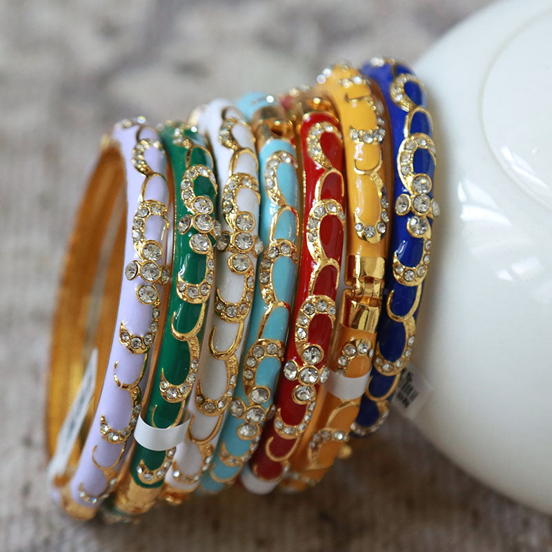 Railynn Cloisonne Floral Bracelet [4V5F2ZOL]