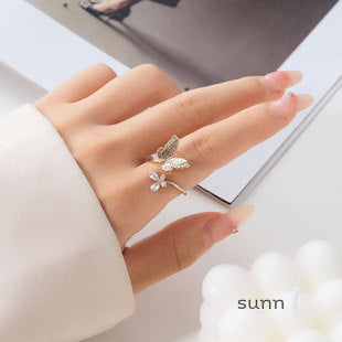 Railynn Zirconia Butterfly Ring [CI5704UW]