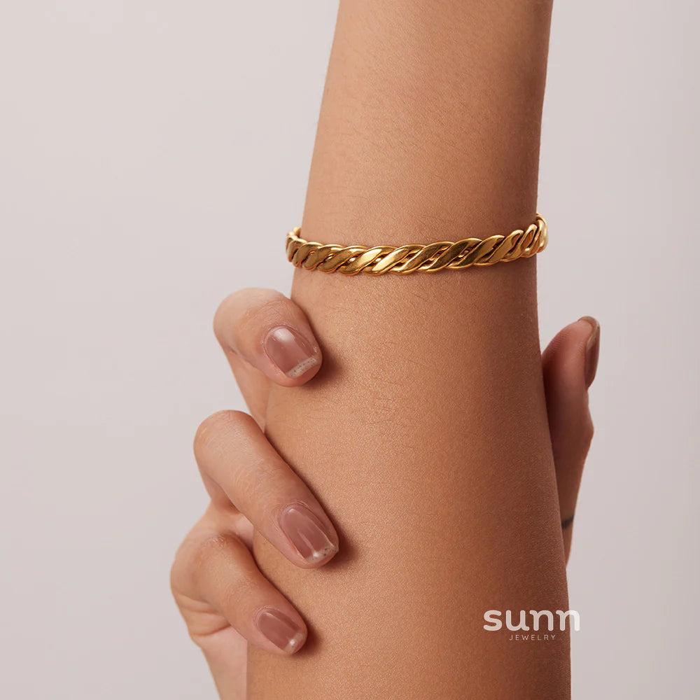 Rana Gold Cuban Bracelet