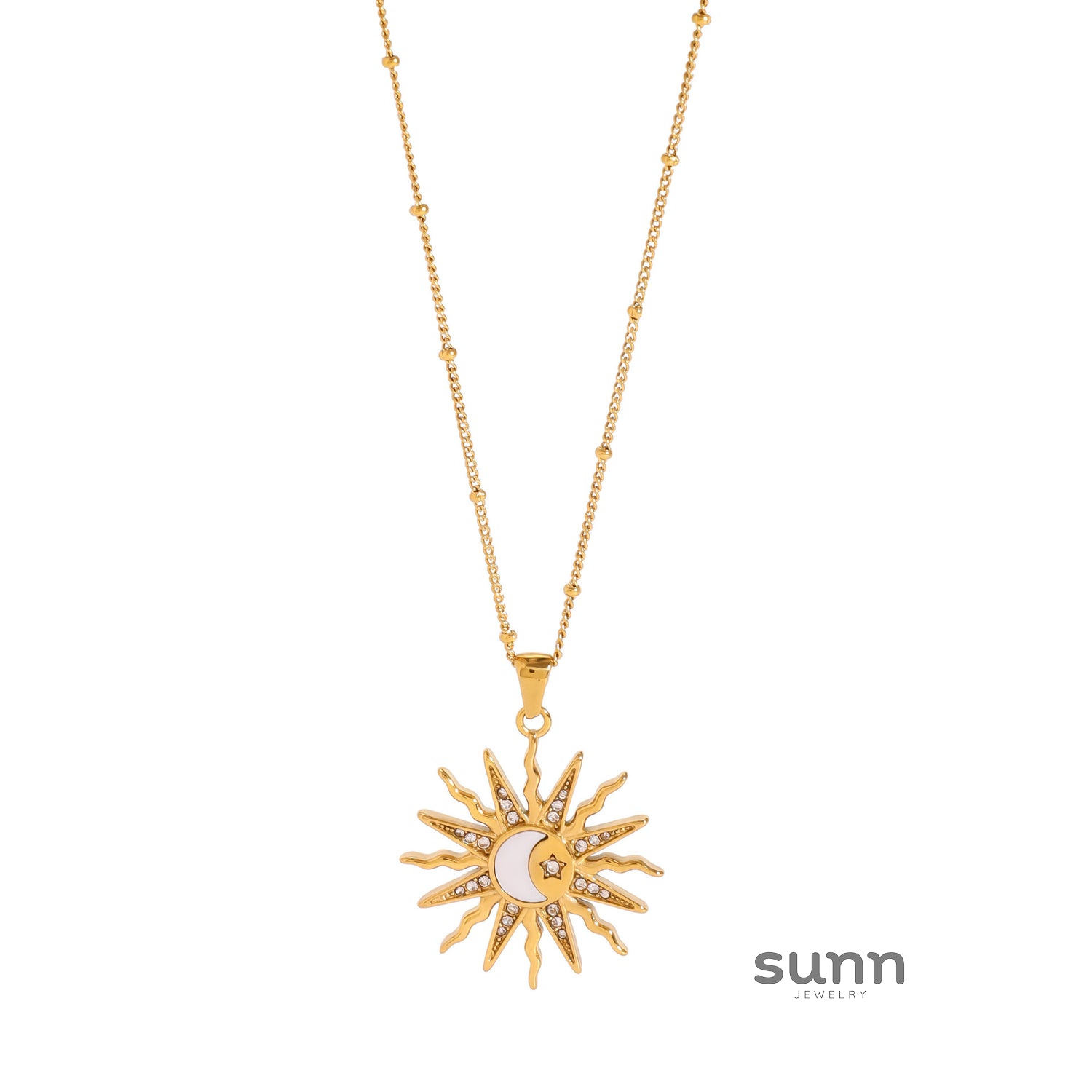 Raquel Zircon Fruit Necklace [4BZ6C48H]