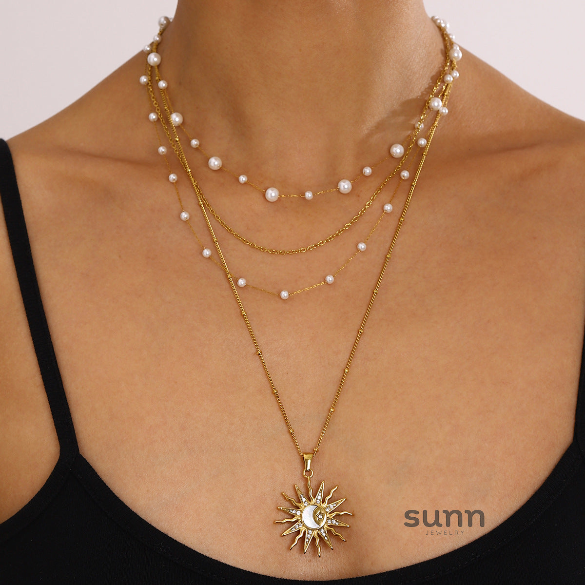Raquel Zircon Fruit Necklace [ZVG1LQMF]