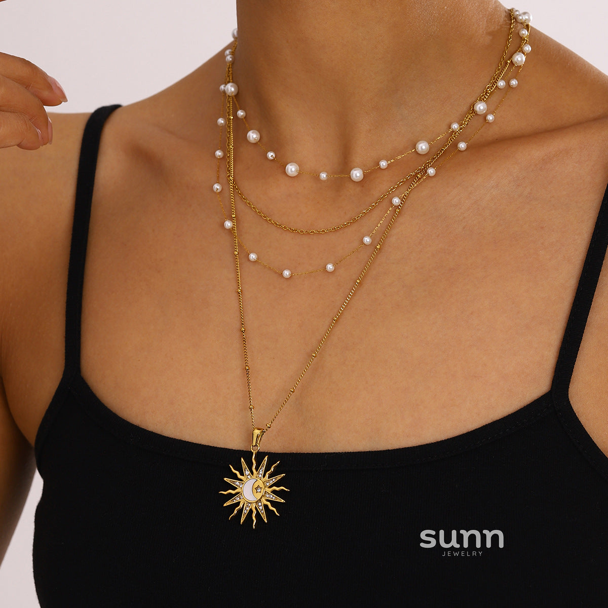 Raquel Zircon Fruit Necklace [LFF78225]