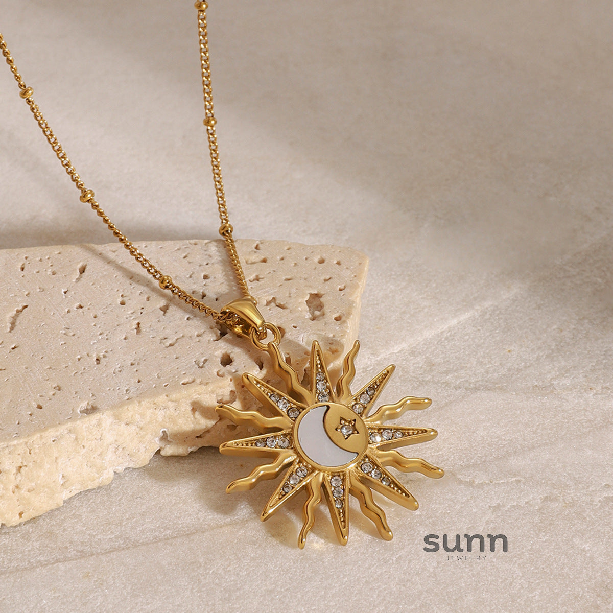 Raquel Zircon Fruit Necklace [1G18PMTX]