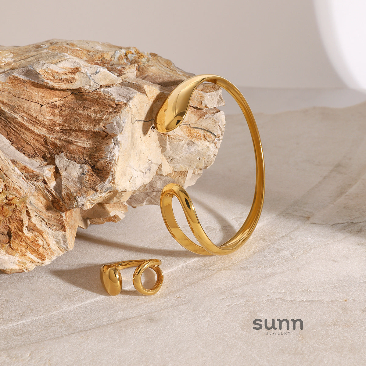 Ravenna Waterdrop Bracelet & Ring [MIOBYRIP]