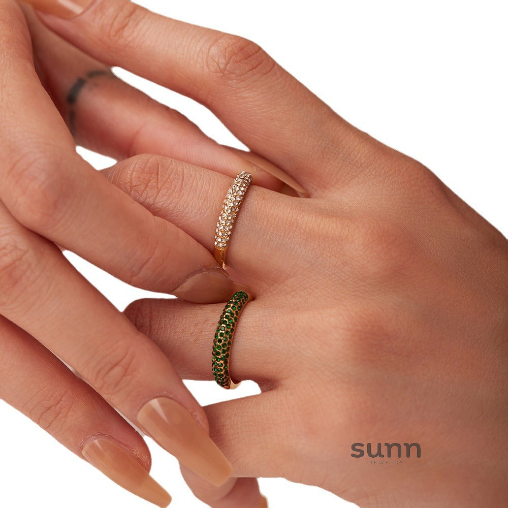 Rayana Gold Zircon Ring