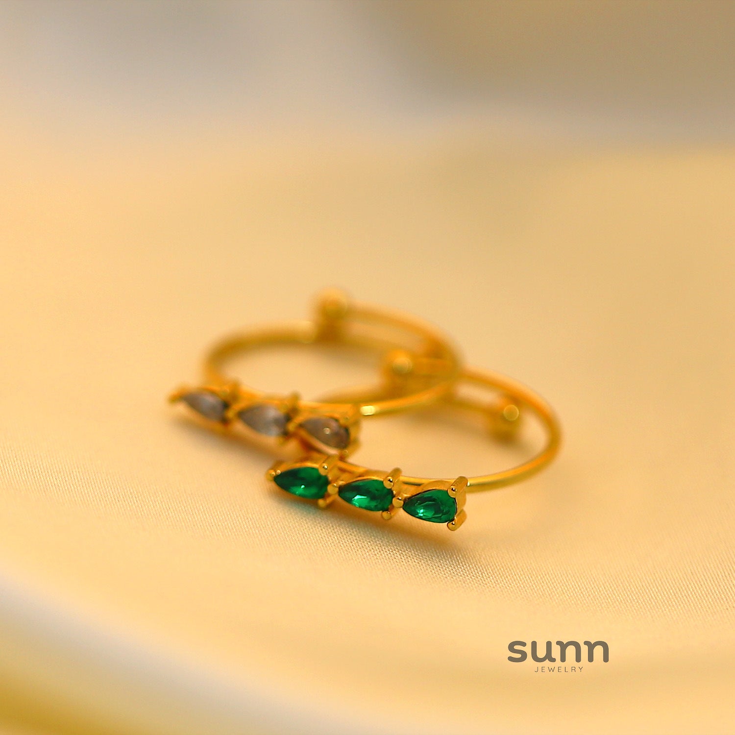 Rayana Gold Zircon Ring