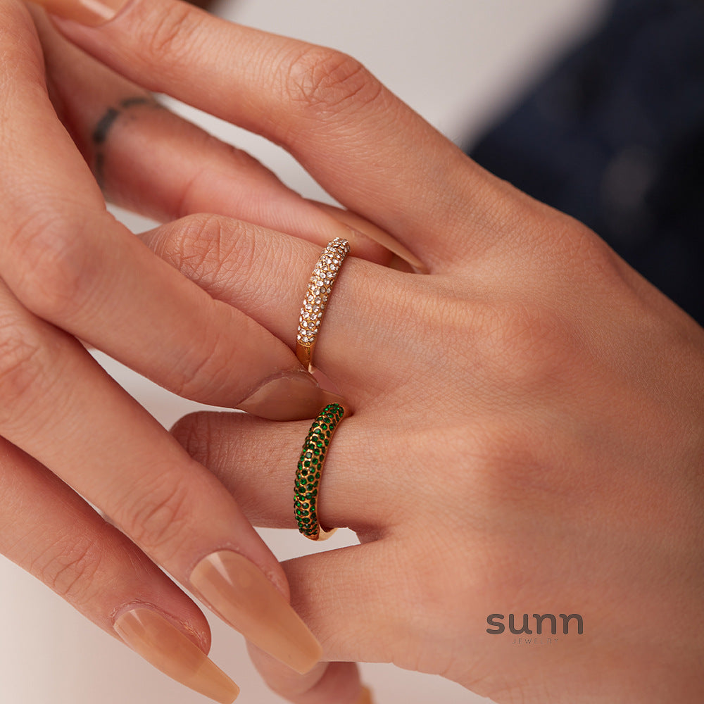 Rayana Gold Zircon Ring