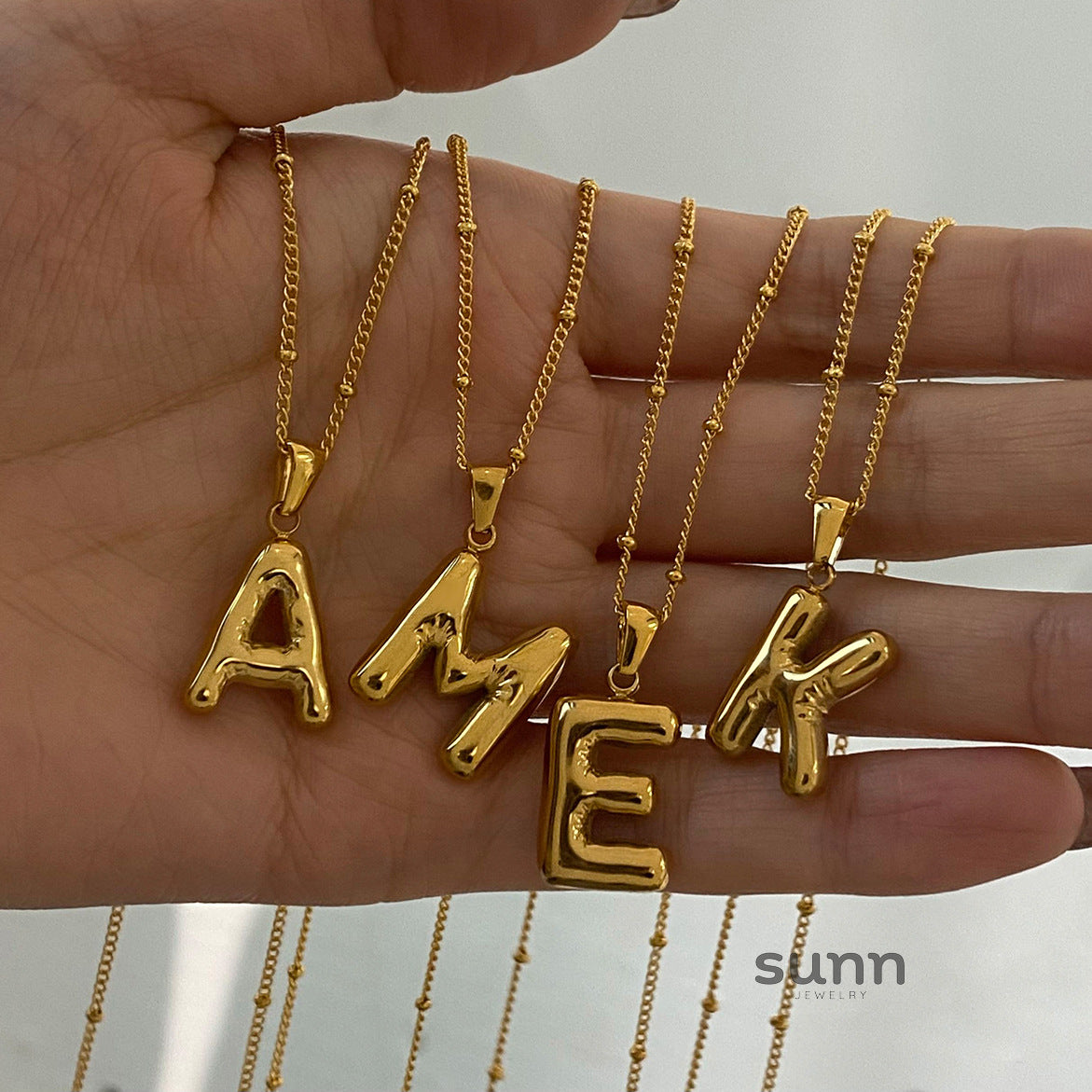Rayana Initial Letter Necklace [AKZ5EPYW]