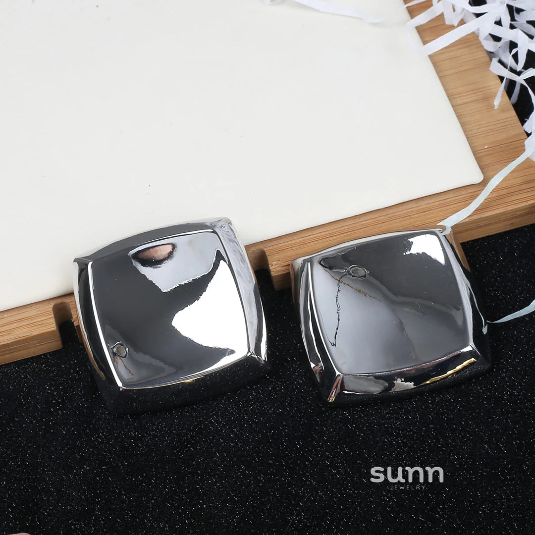 Raygan Vintage Square Earrings