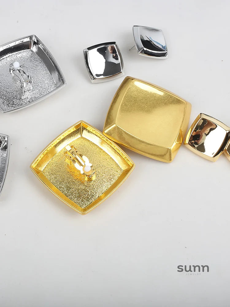 Raygan Vintage Square Earrings