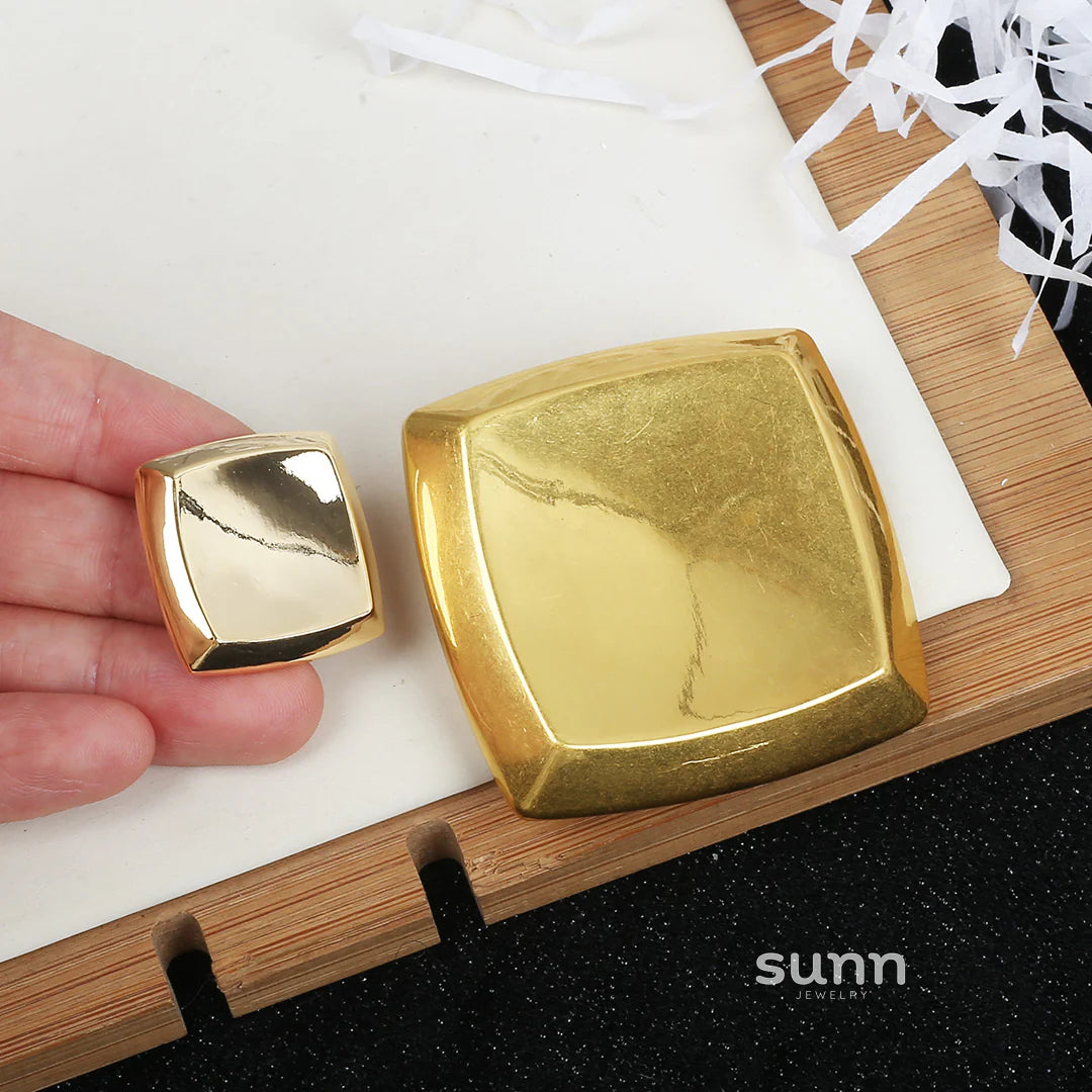Raygan Vintage Square Earrings
